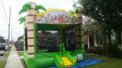 Deluxe Bounce House Tropical Spacewalk Deluxe Bounce House Tropical Spacewalk